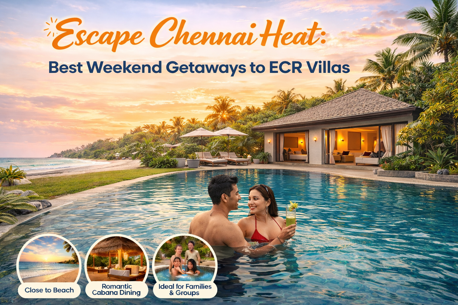 Escape Chennai Heat: Best Weekend Getaways to ECR Villas