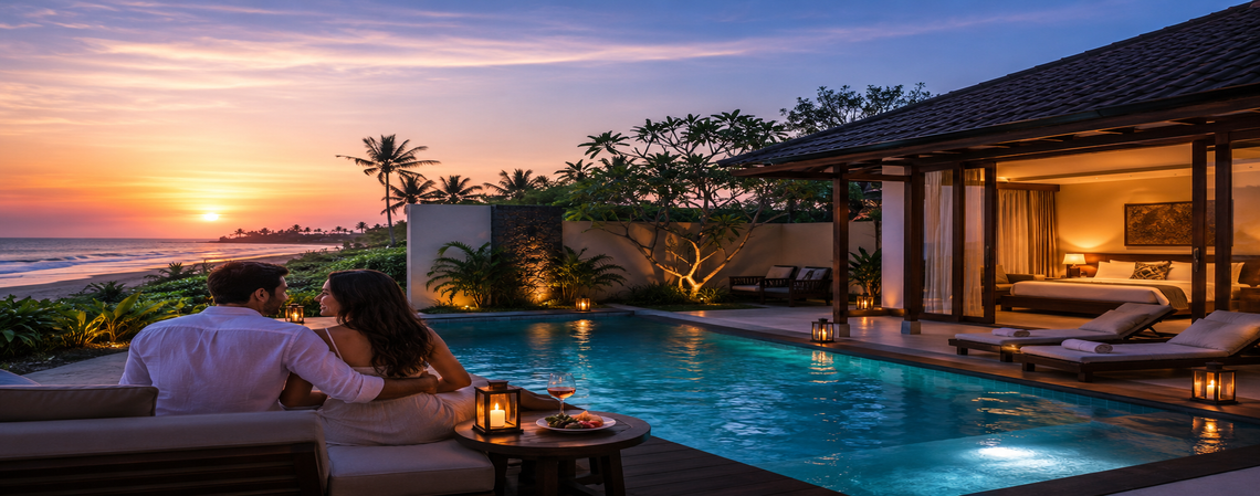 Why Couples Love Beachside Private Pool Villas