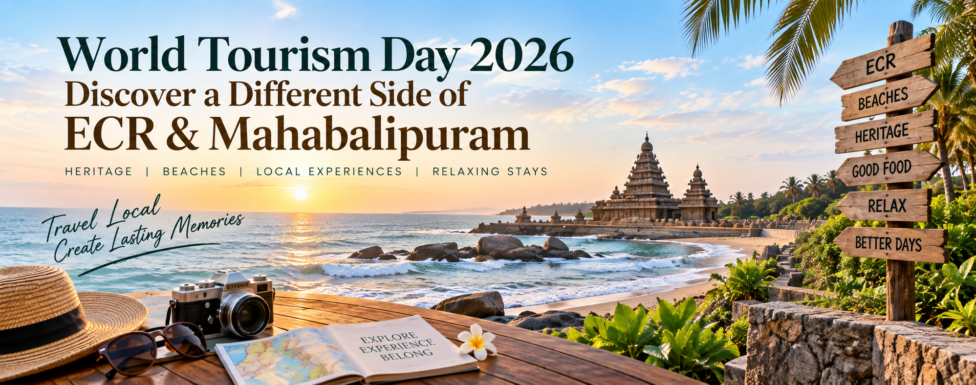 World Tourism Day 2026 | Explore ECR & Mahabalipuram